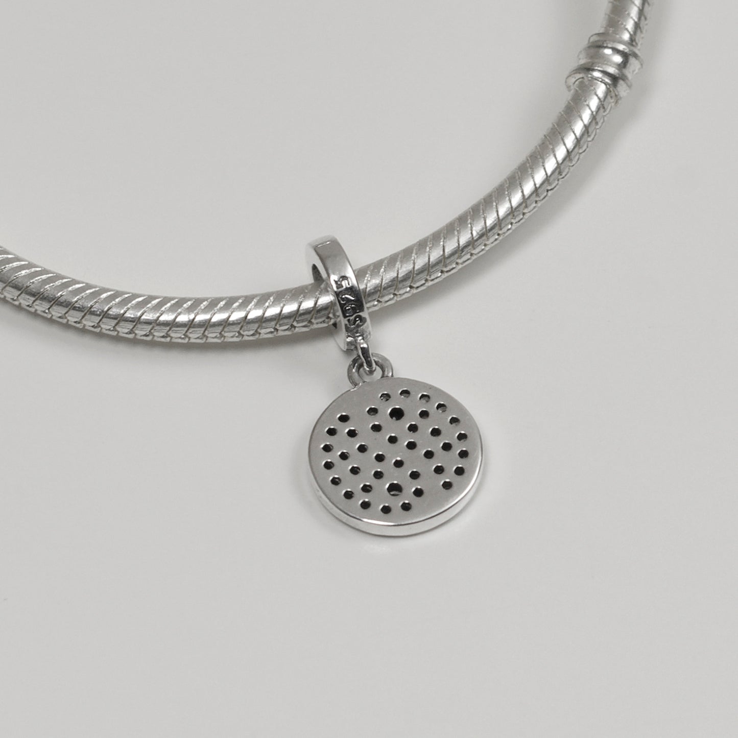 MariaFonte Charm Yin Yang in Argento Compatibile con Collane e Bracciali Pandora