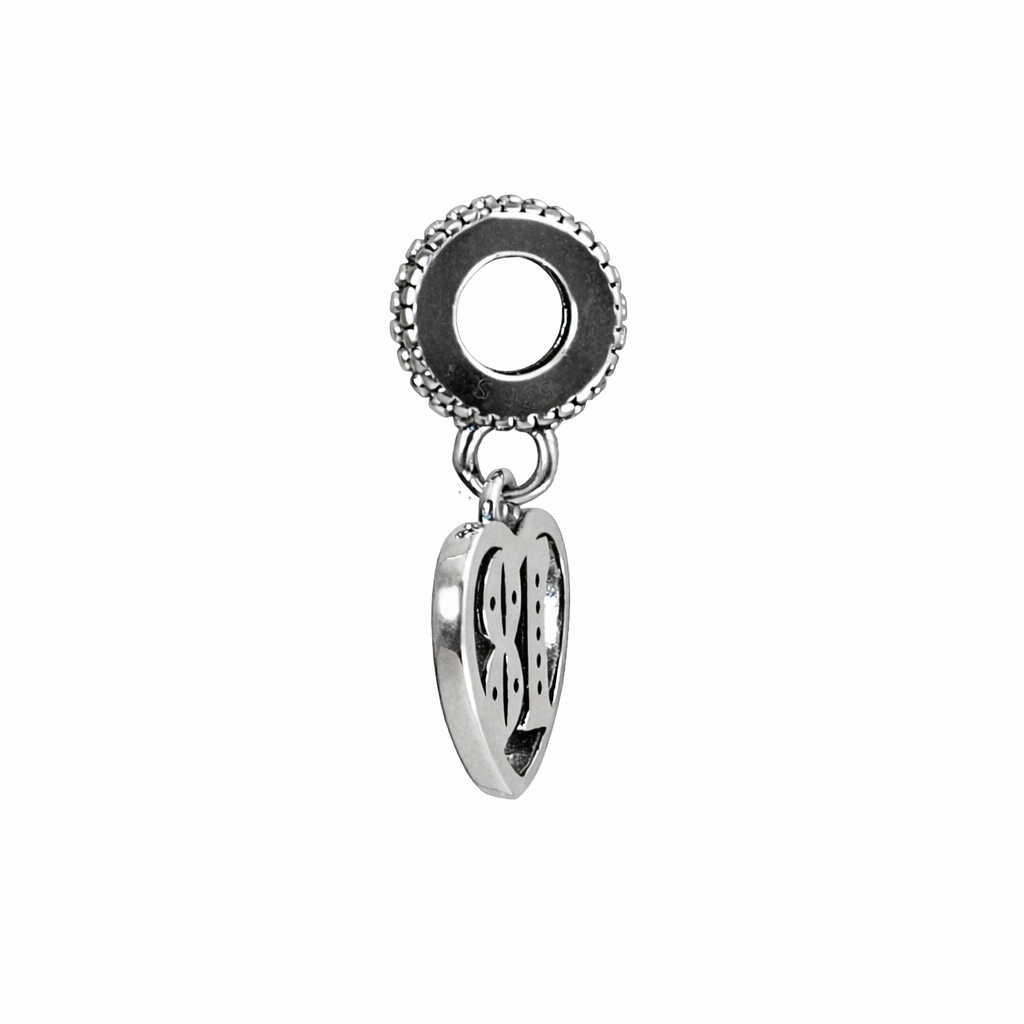MariaFonte Charm 18 Anni Argento Sterling 925 Compatibile con Collane e Bracciali Pandora
