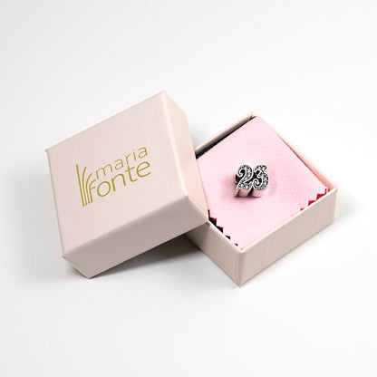 MariaFonte Bead Charm 23 Anni Argento 925 Compatibile con Collane e Bracciali Pandora