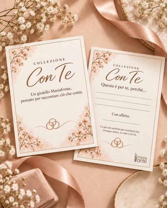 Cartolina “Con Te” — MariaFonte