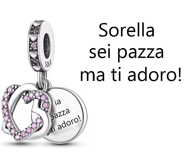 MariaFonte Charm Sorella il gioiello che celebra un legame unico e indissolubile