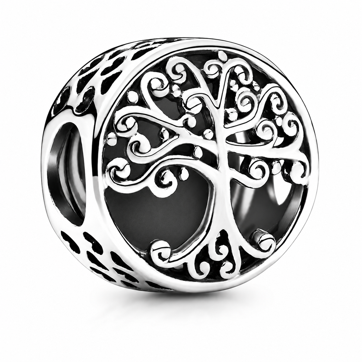 MariaFonte Bead Charm Albero della Vita in Argento 925 Compatibile con Collane e Bracciali Pandora