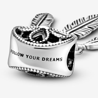 Dreamcatcher pendant in 925 silver