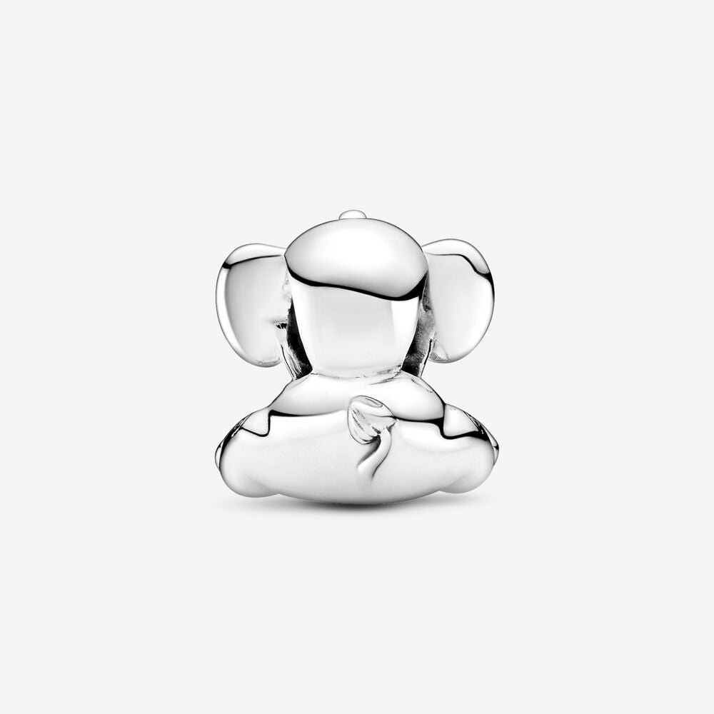 MariaFonte Bead Charm Elefante Portafortuna in Argento 925 Compatibile con Collane e Bracciali