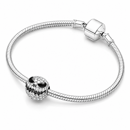 Pendant symbol of infinity, engraved "Family Forever" 925 sterling silver