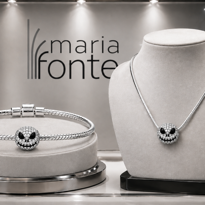 Pendant symbol of infinity, engraved "Family Forever" 925 sterling silver