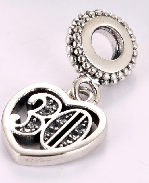 CHENGHONG Braccialetto Per Compleanno, 30° Compleanno, Personalizzato CHENGHONG Braccialetto Per Compleanno, 30° Compleanno, Personalizzato
