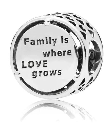MariaFonte Bead Charm Albero della Vita in Argento 925 Compatibile con Collane e Bracciali Pandora